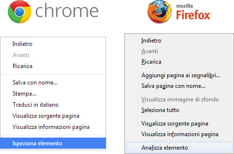 Seleziona Amici Facebook Chrome e Firefox